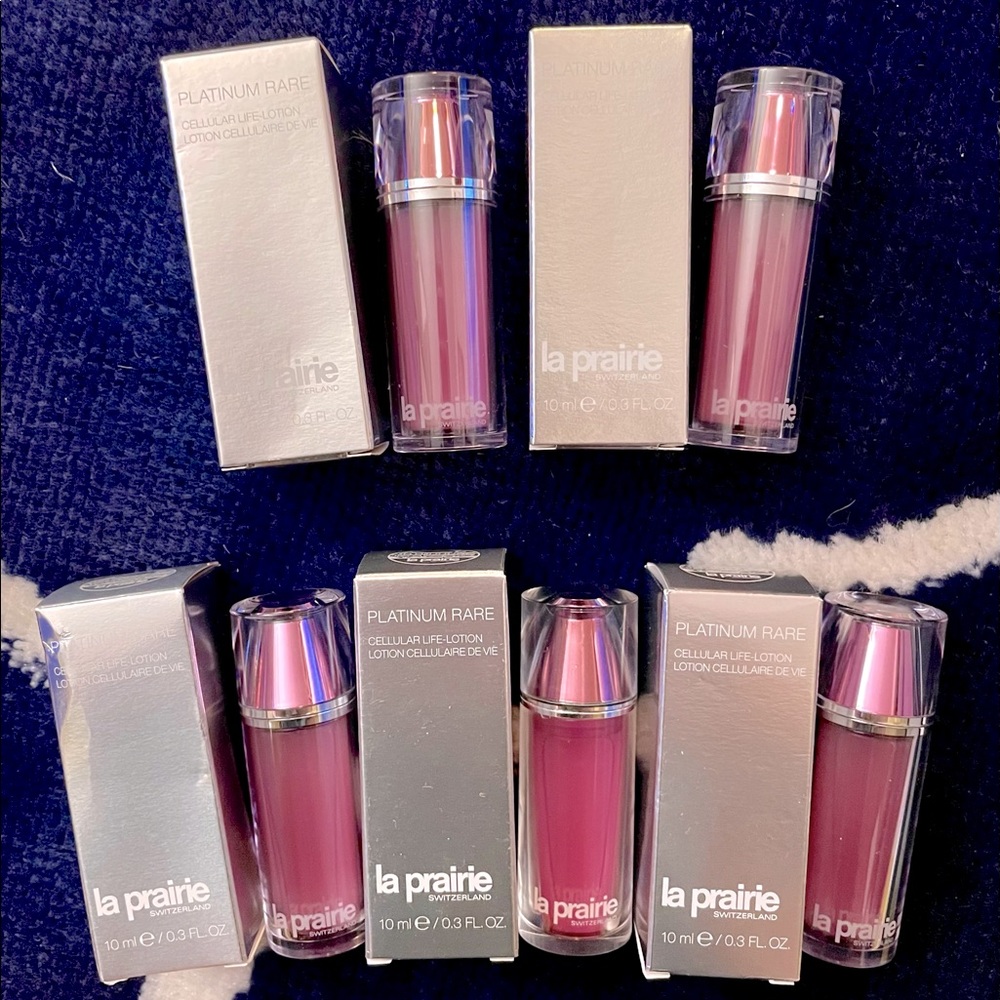 La Prairie Platinum Rare Life Lotion travel set